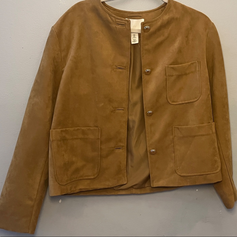 H&M Women's collarless Jacket